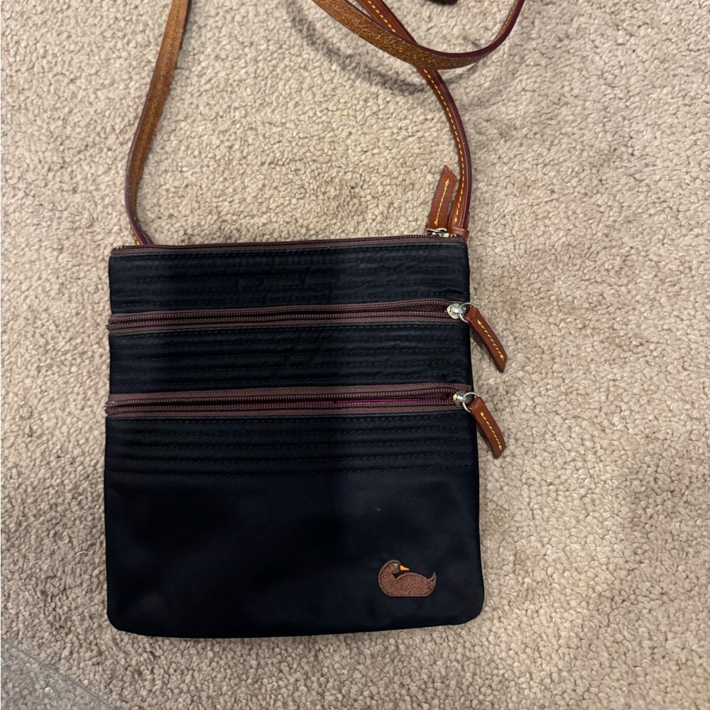 Dooney & Bourke Black Nylon Crossbody